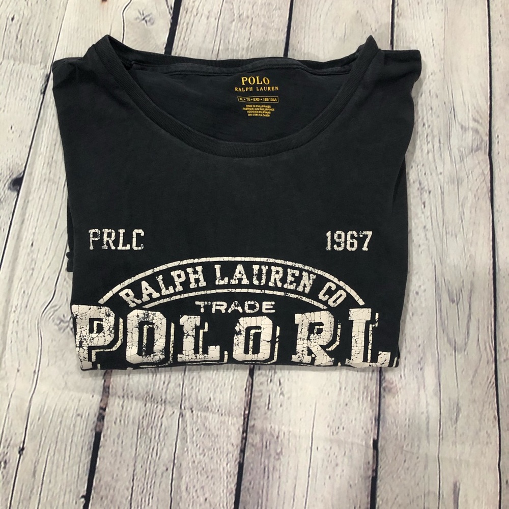 Men’s XL Black Vintage Wash Tee